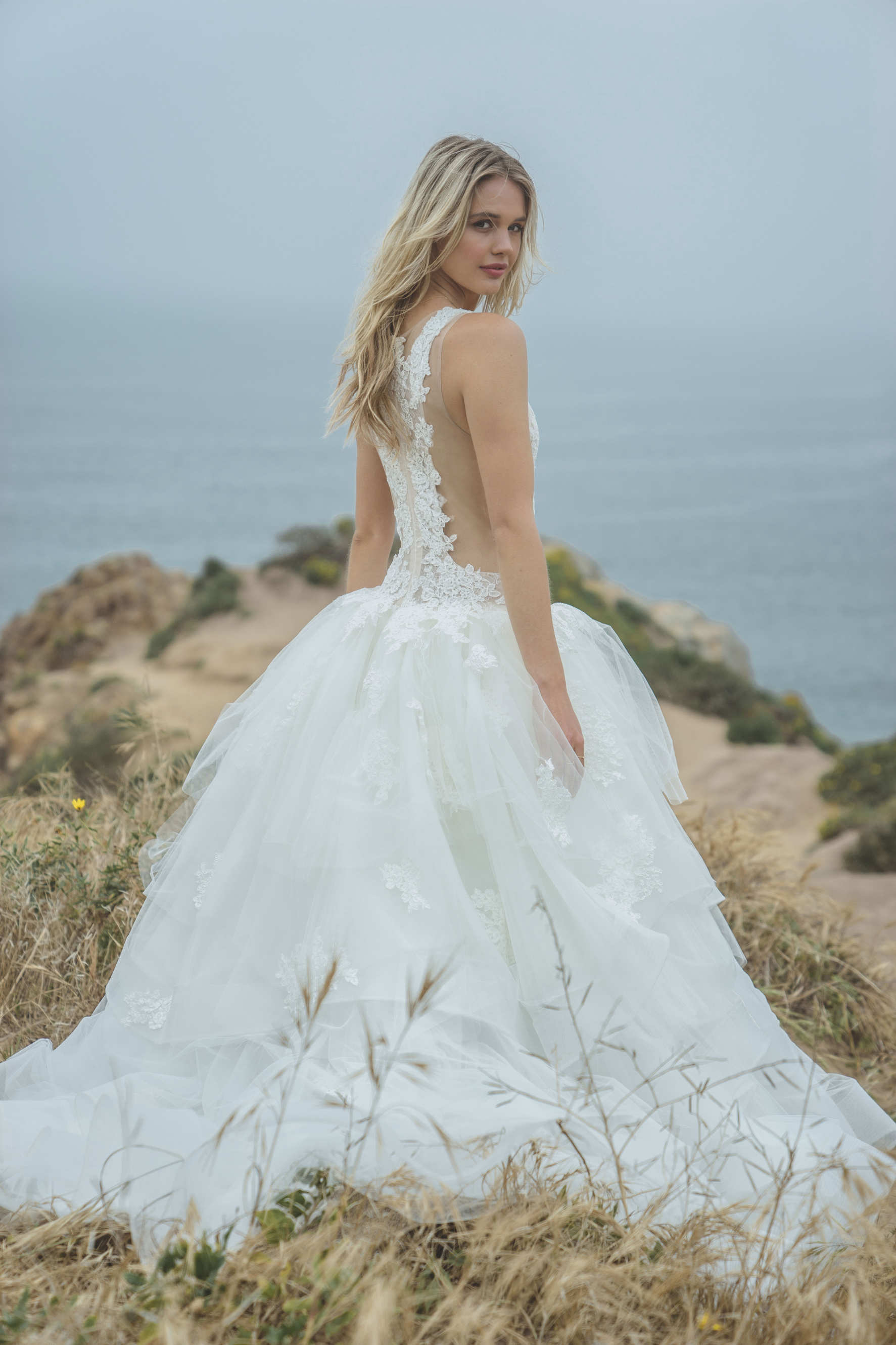 Sabrina Dahan Wedding Gown Destination Wedding