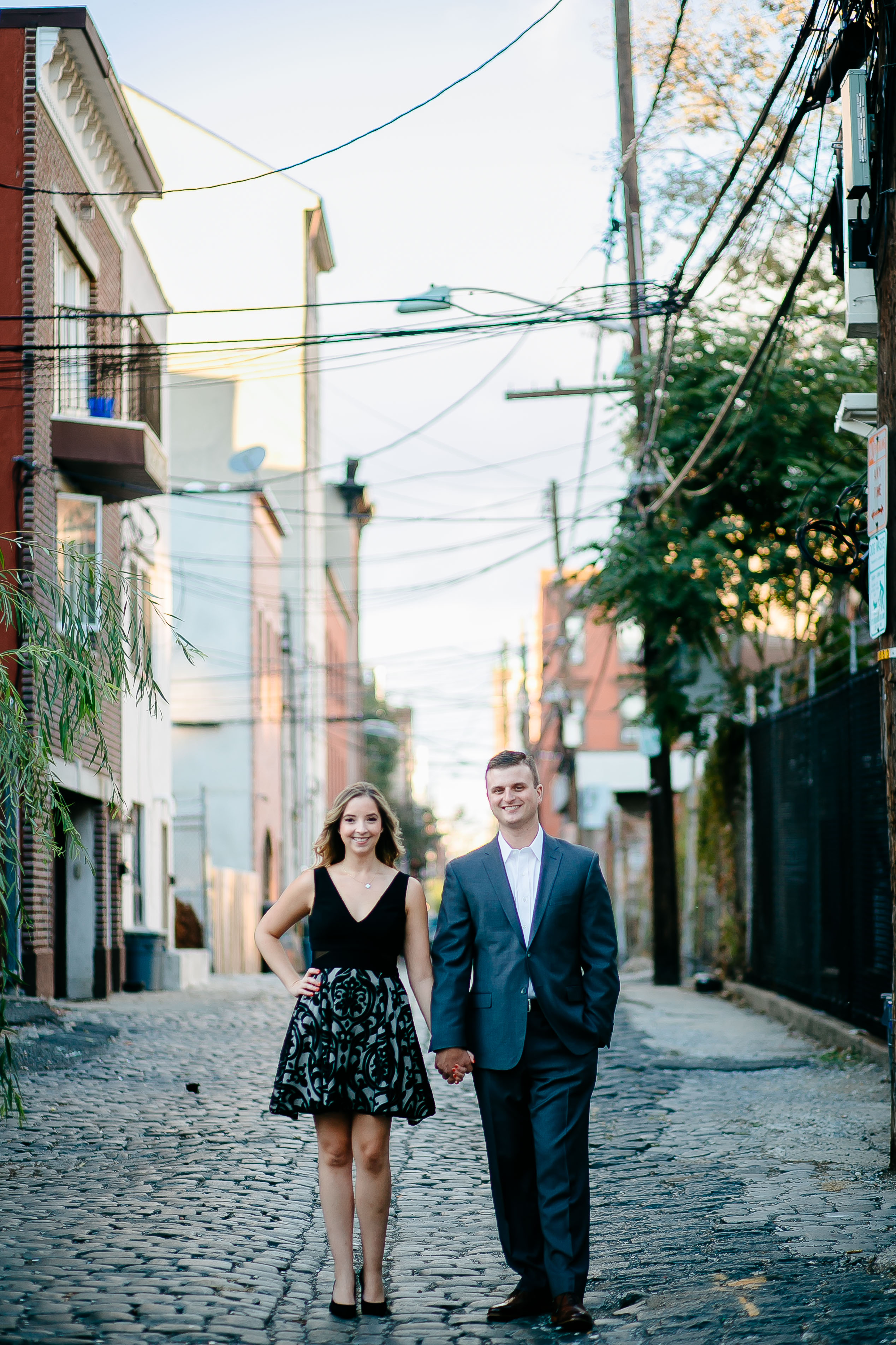 Our Hoboken bride and groom had an amazing engagement photo session and you can read our blog for trips and tricks for yours!