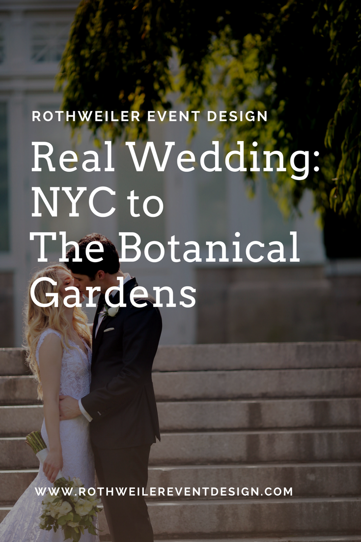 Real Wedding A Formal Wedding At New York The Botanical Gardens