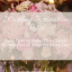 Blog cover for wedding inspiration using roses