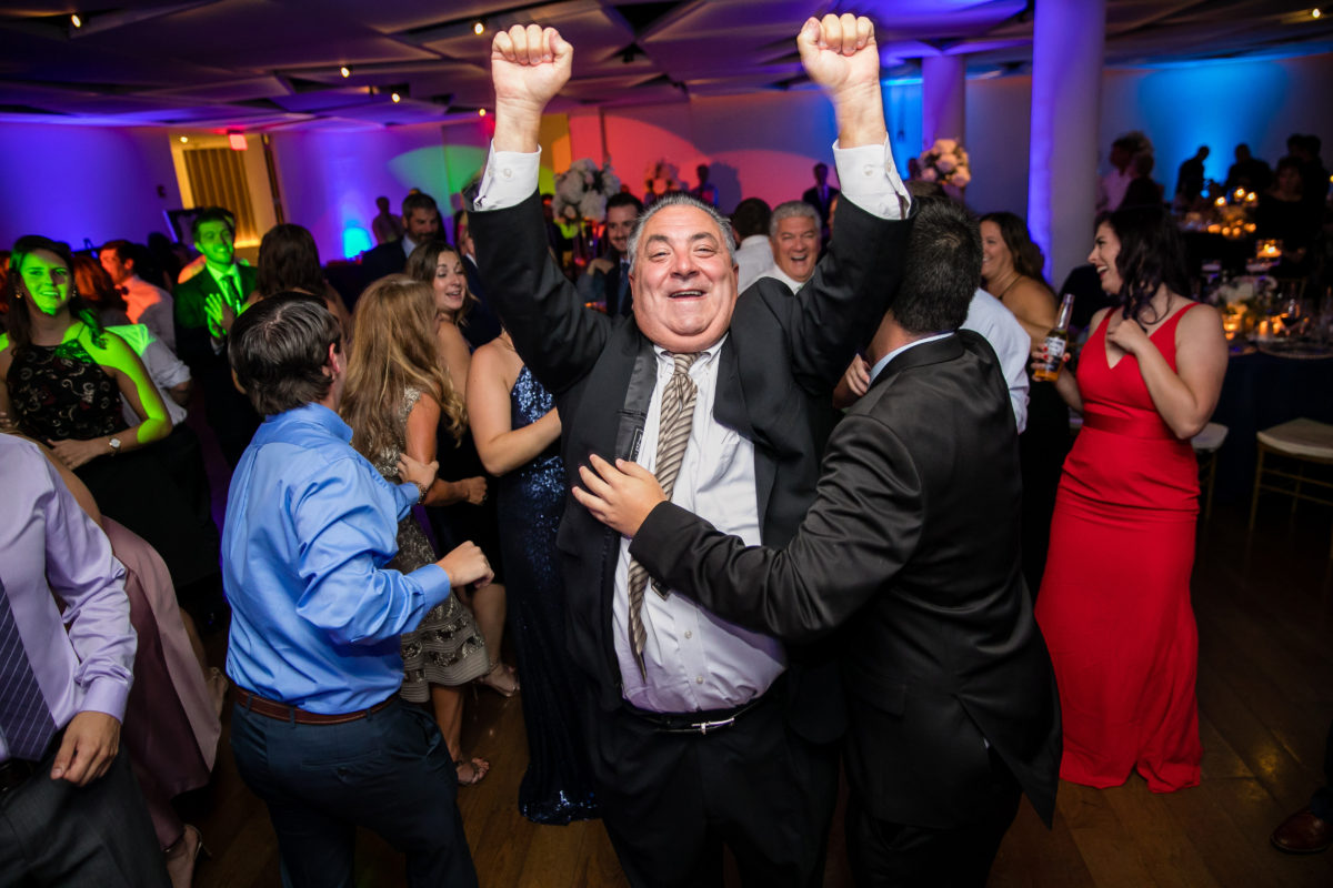 wedding reception dance floor