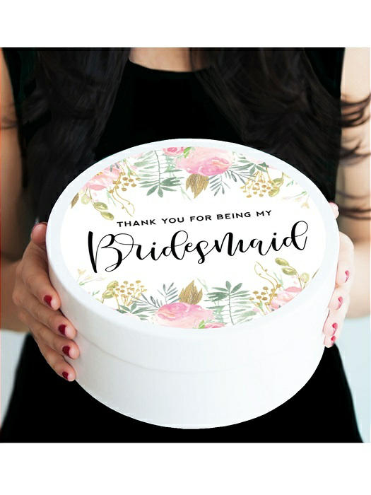 Thank you gift for bridesmaids from bride