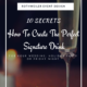 Blog: 10 secrets how to create the perfect signature drink. Ideas for a wedding, holiday party, or just a Friday night at home with friends. What to think about before mixing it up behind the bar!