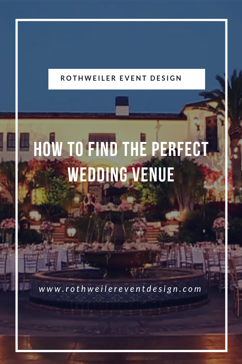 Finding the Right Outdoor Wedding Venue