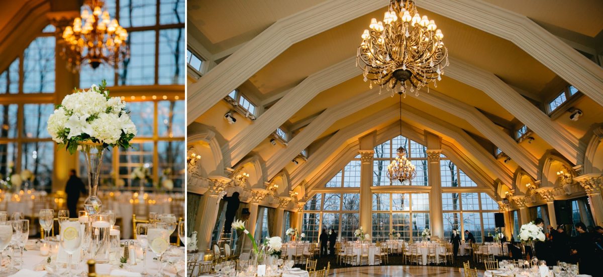 gorgeous ballroom wedding