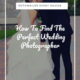 blog cover with bride and groom kissing