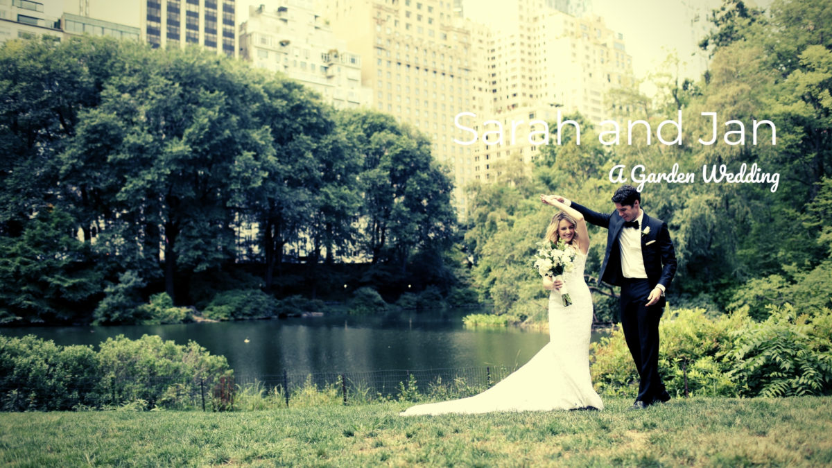 groom twirling bride outside in central park