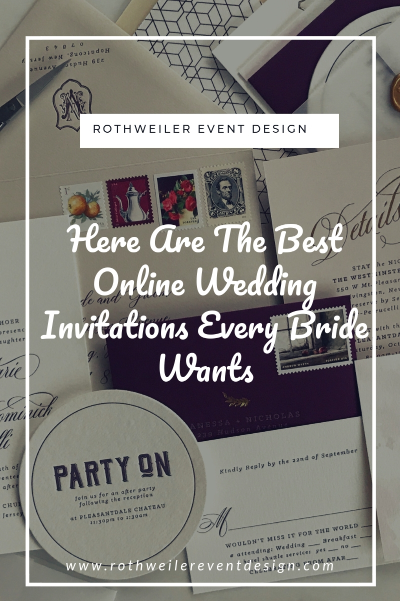 Here Are The Best Online Wedding Invitations Every Bride Wants Blog