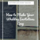 blog cover for wedding invitation tips