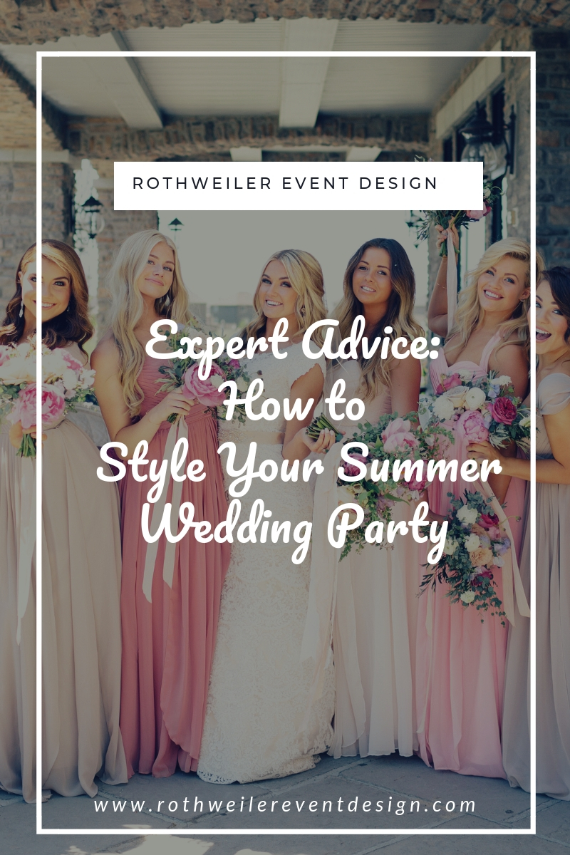 How to Dress Your Wedding Party — Risa James Events