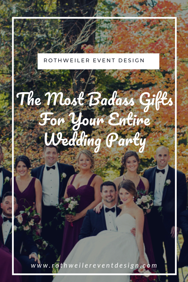 blog cover for blog about wedding party gifts