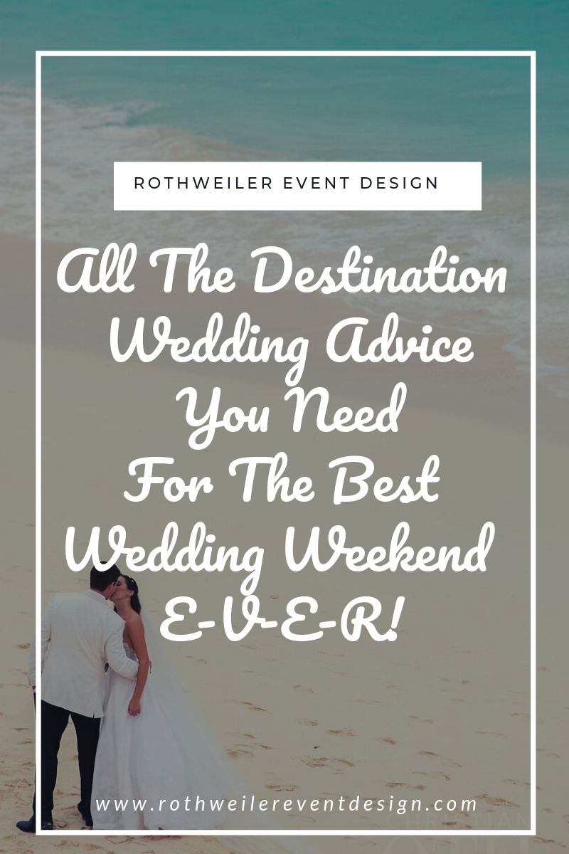 blog cover for blog about destination wedding tips