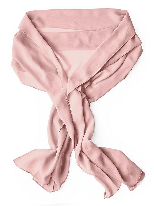 soft pink shawl