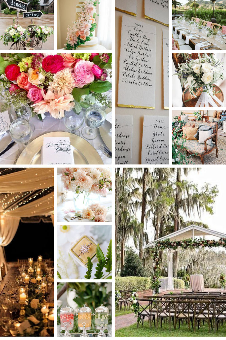 inspo board for a wedding