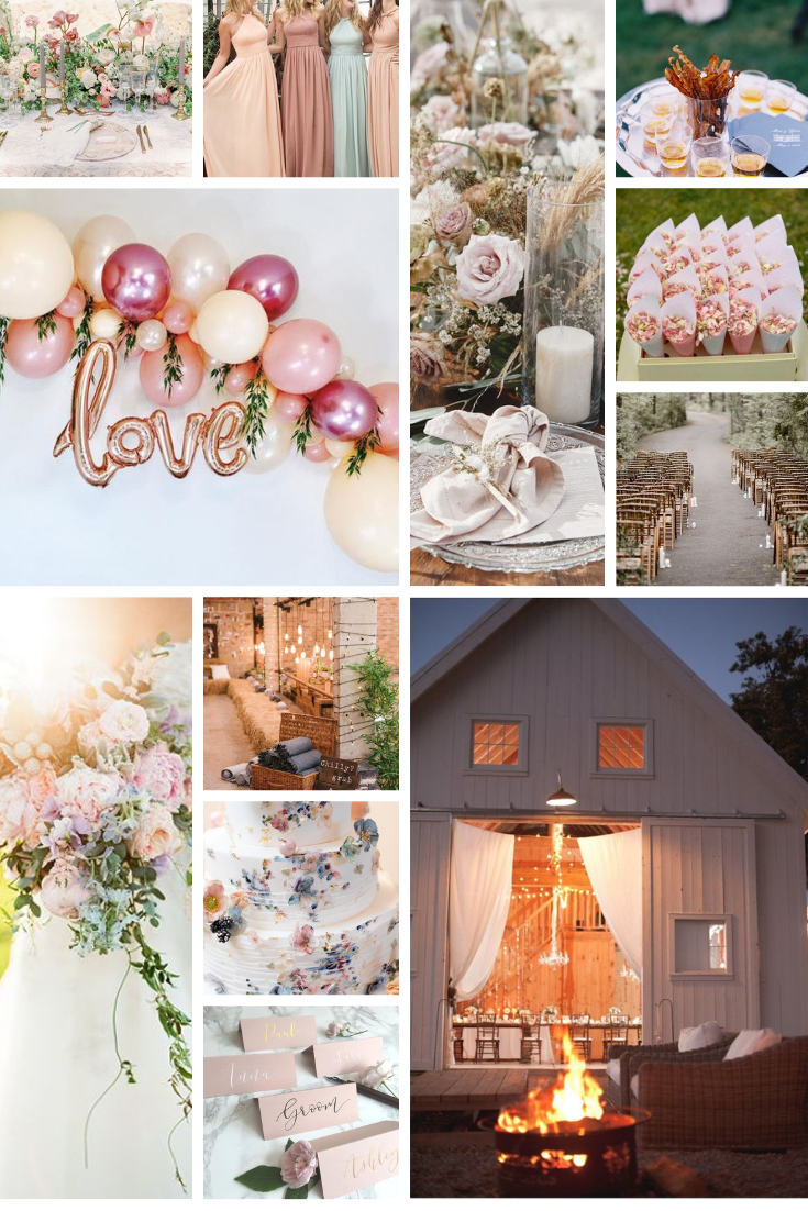 inspo board for wedding