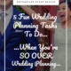 blog cover for blog about fun wedding planning tasks