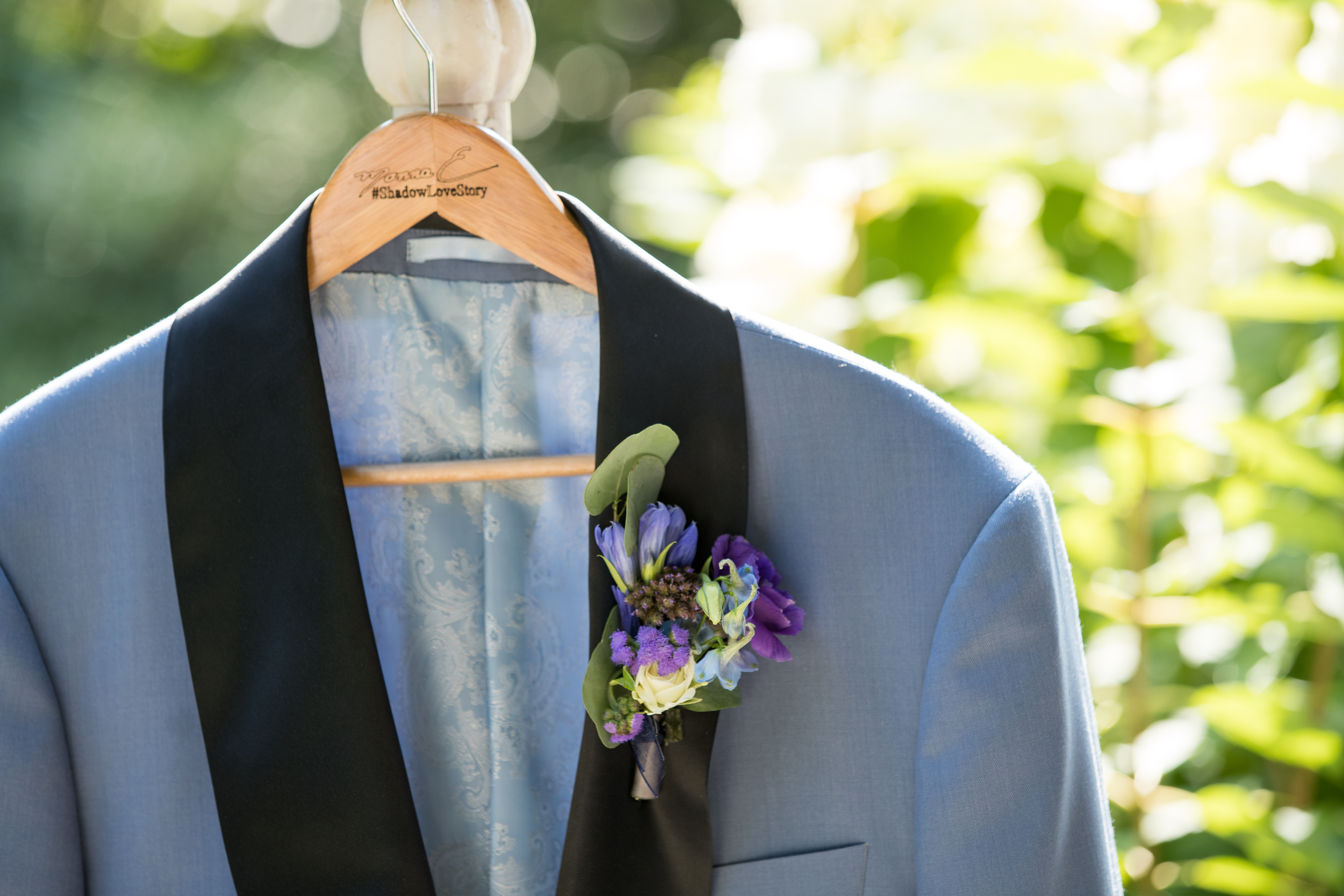 blue suit jacket