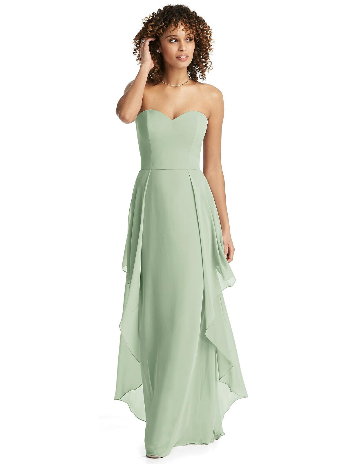 fall wedding bridesmaid dress celadon