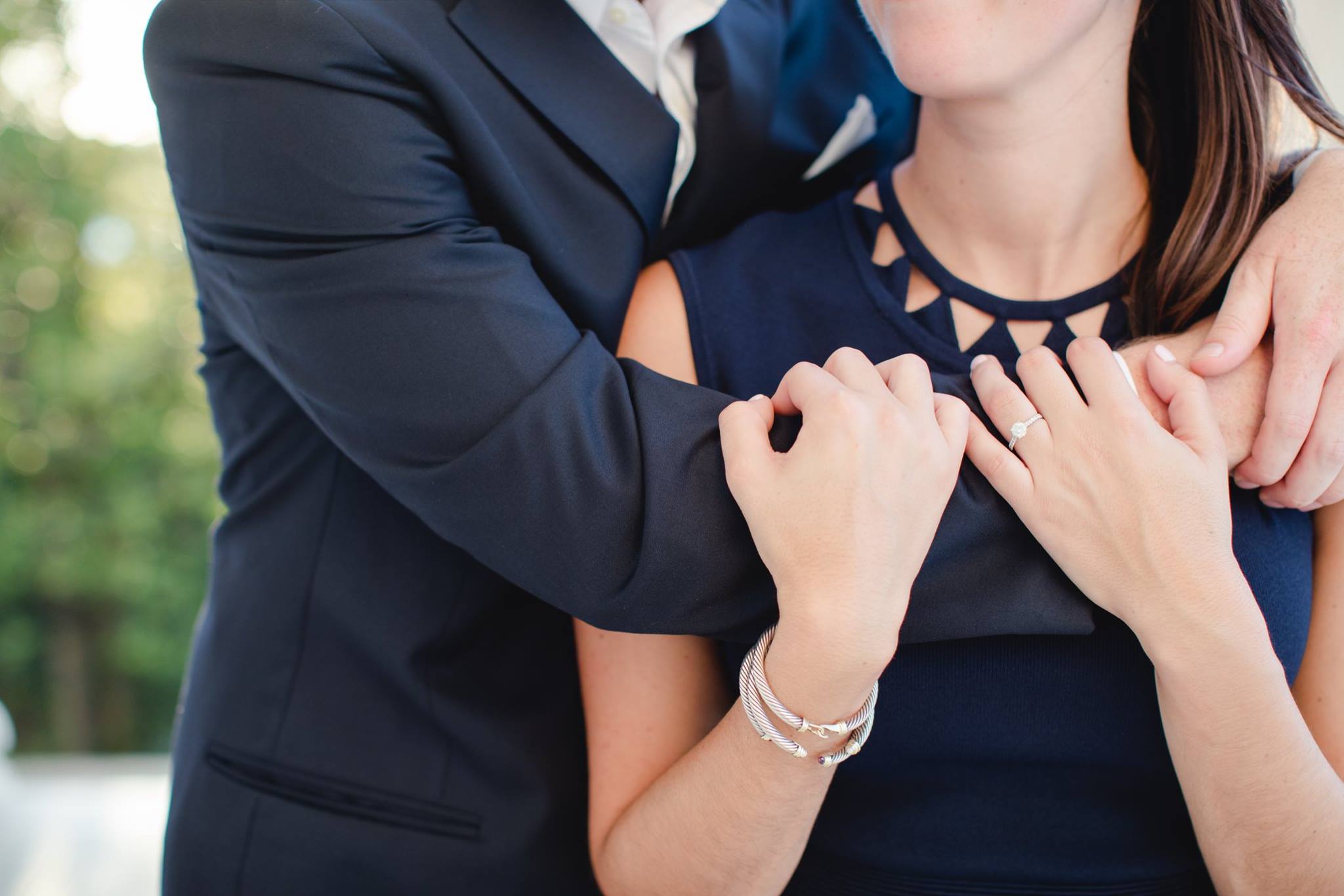 engagement session photo of couple