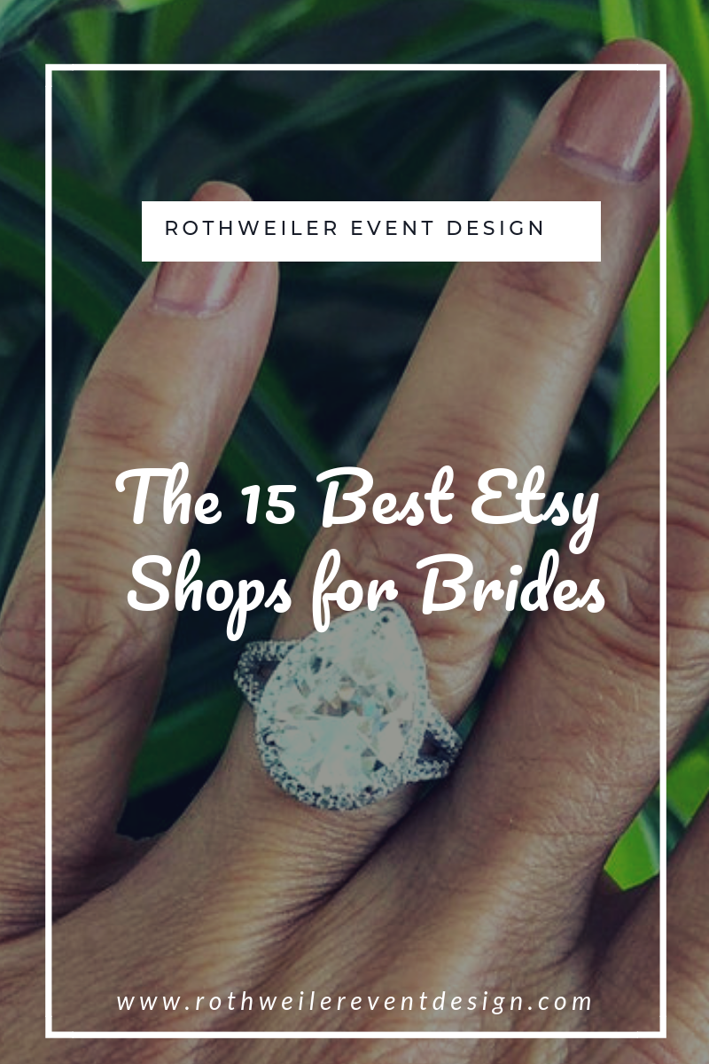 15 of the Best Etsy Shops for Every Bride to Be Blog