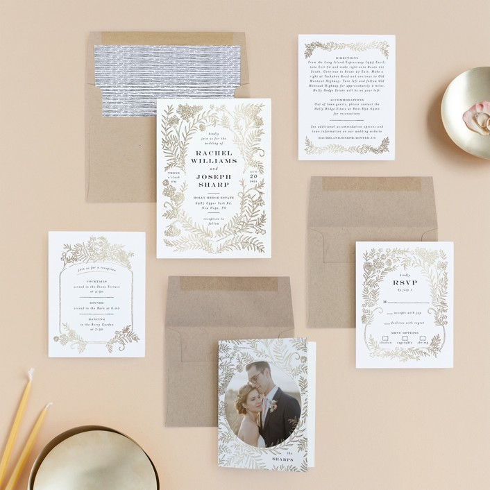 rustic wedding invites