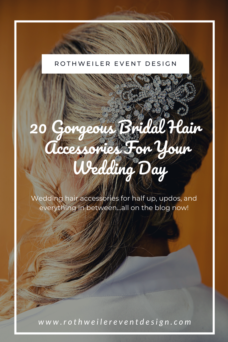 Wedding Day Hair Accessories You Have To Have Now Blog