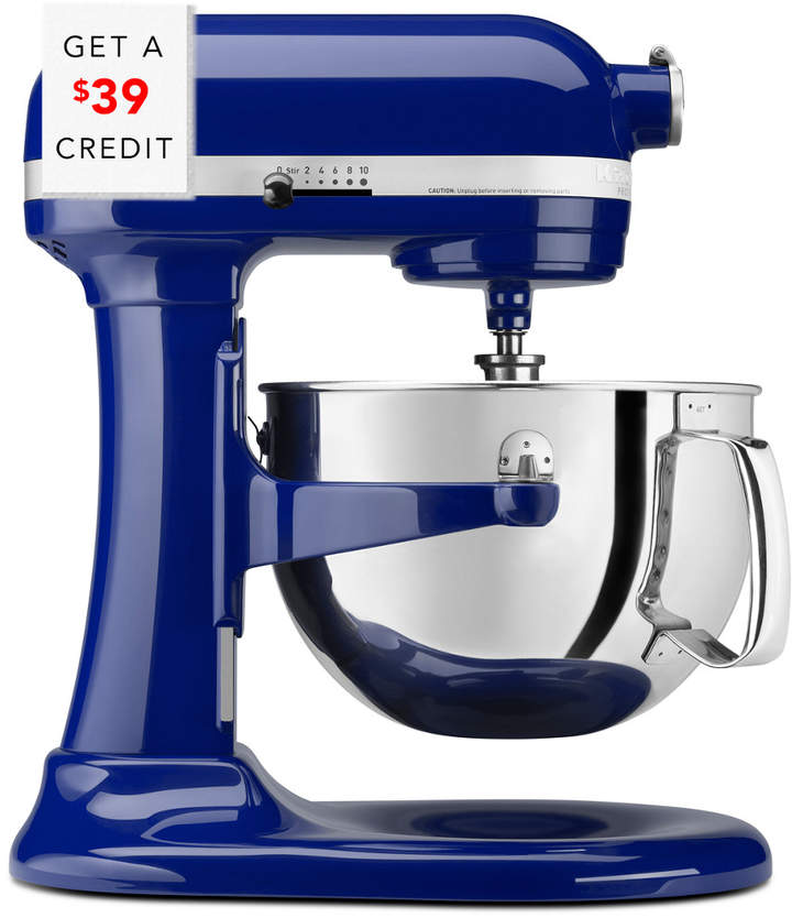 stand mixer in blue
