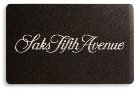 saks gift card