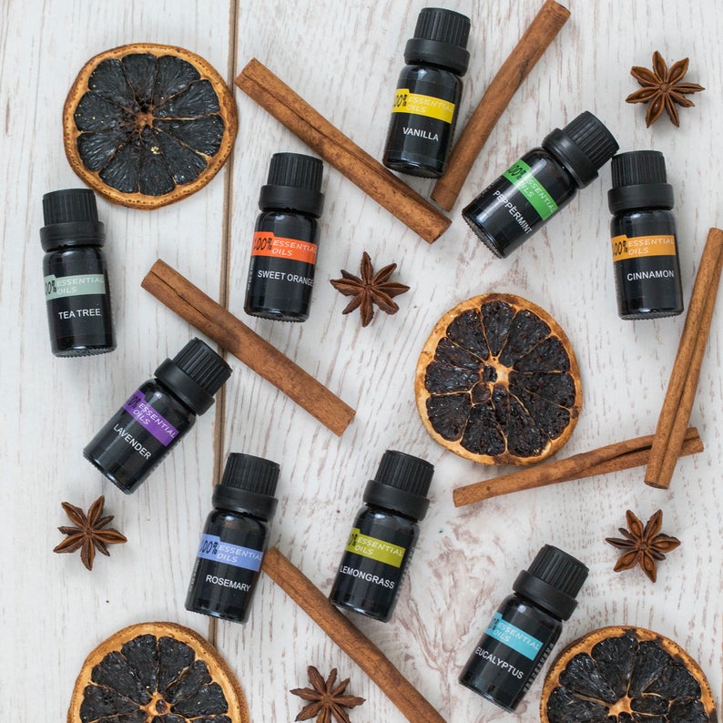 essential oils collection