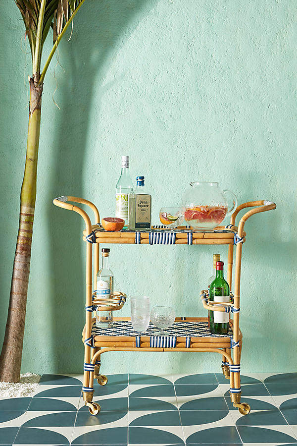 backyard bar cart