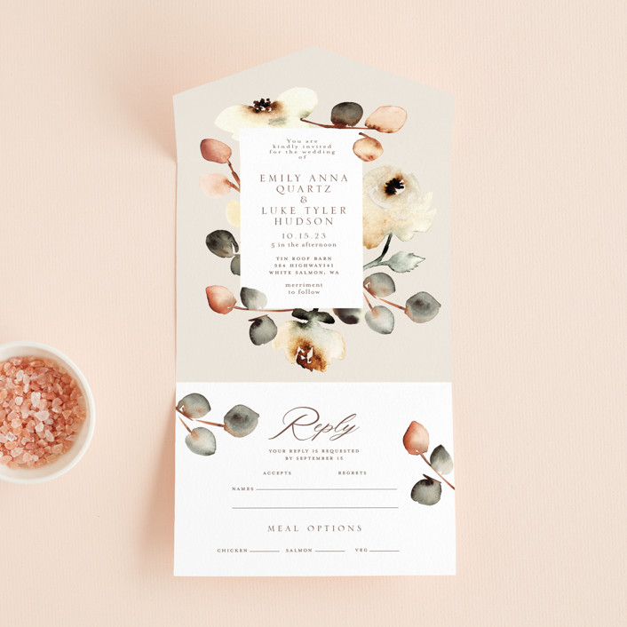 floral invites