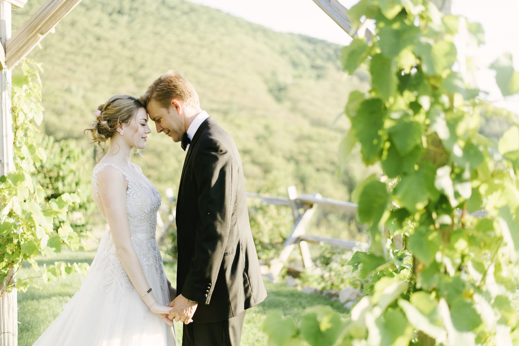 backyard wedding ceremony