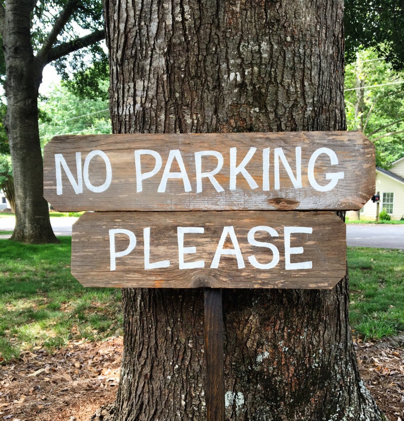 no parking sign