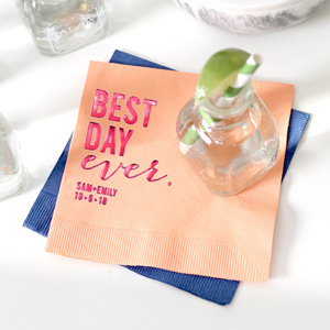 custom cocktail napkins