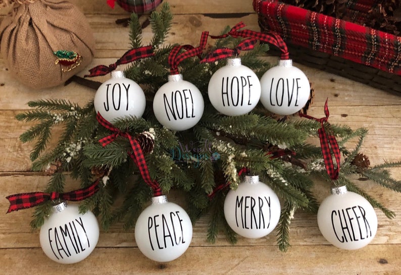 christmas ornaments 2020 personalized