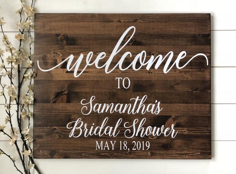 bridal shower decoration ideas etsy