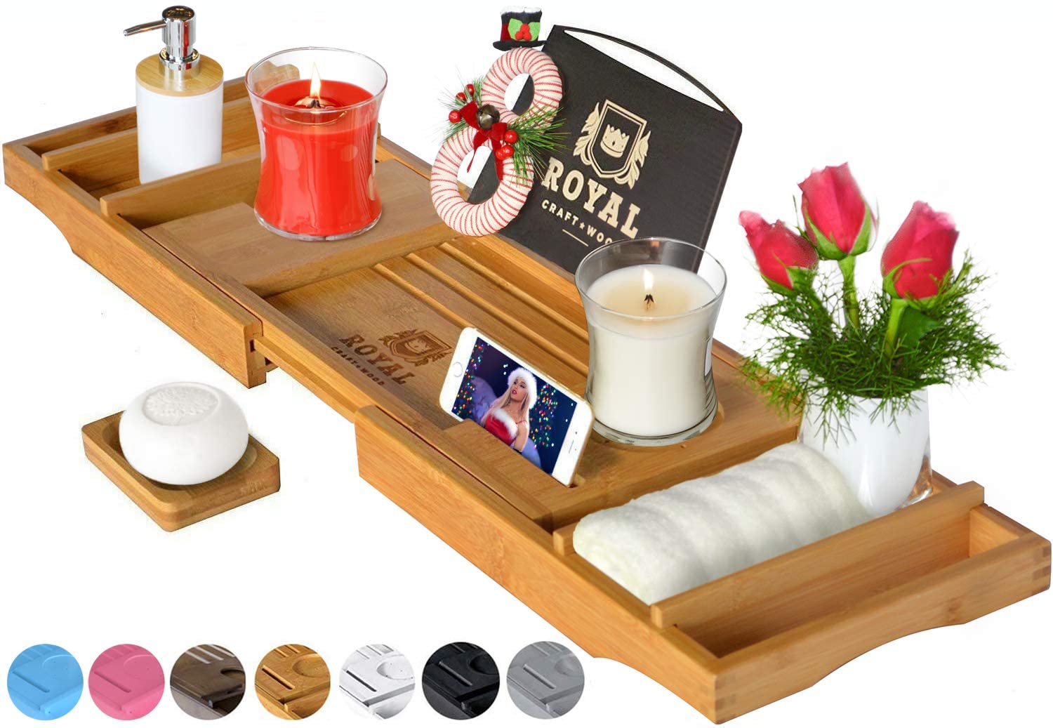 bathtub tray wooden