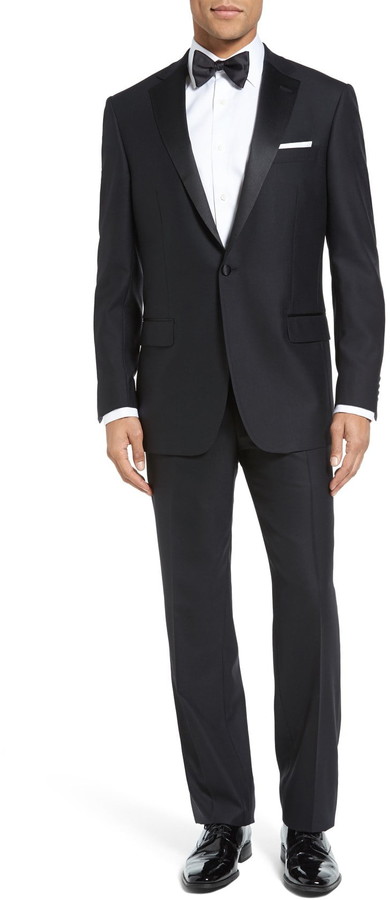 mens black suit