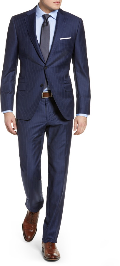 navy blue mens suit