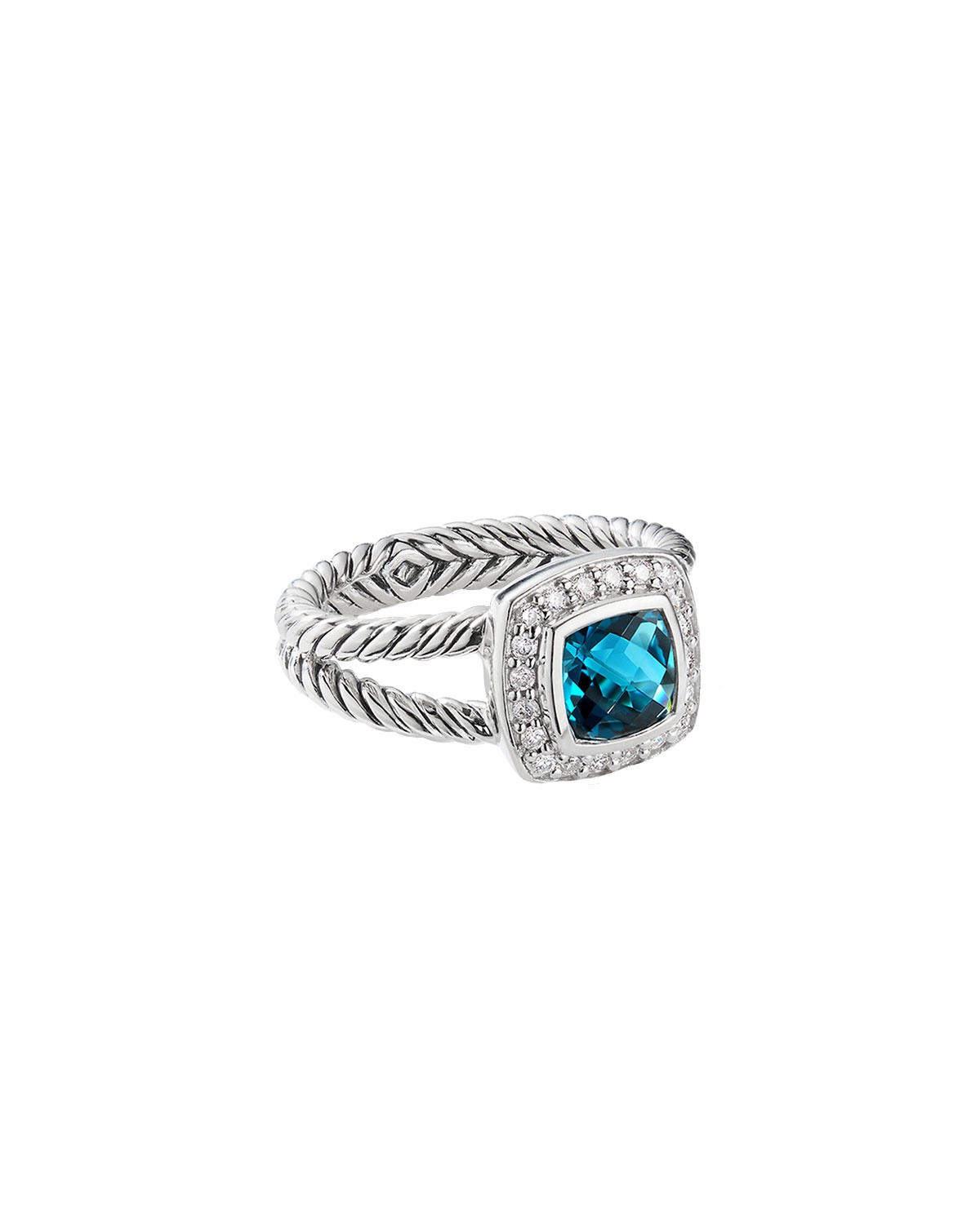 blue topaz ring