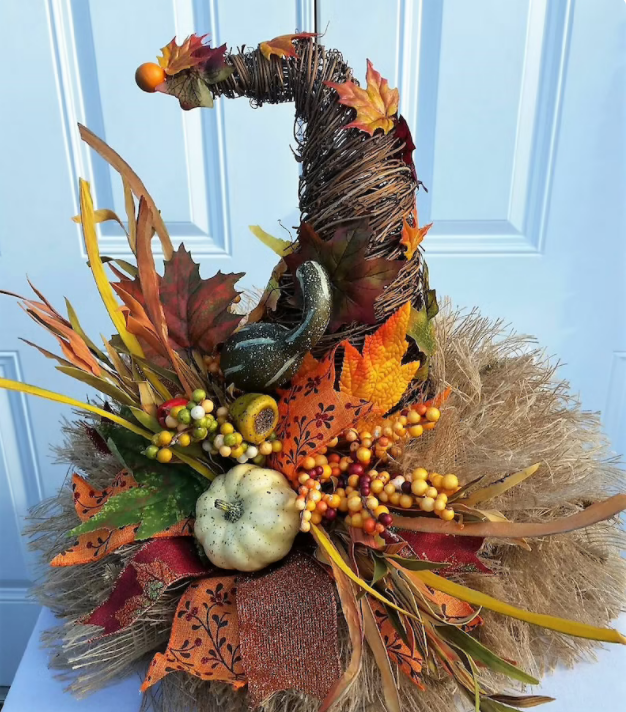 fall dinner table decor