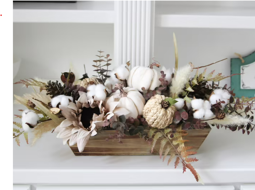 fall dinner table decor