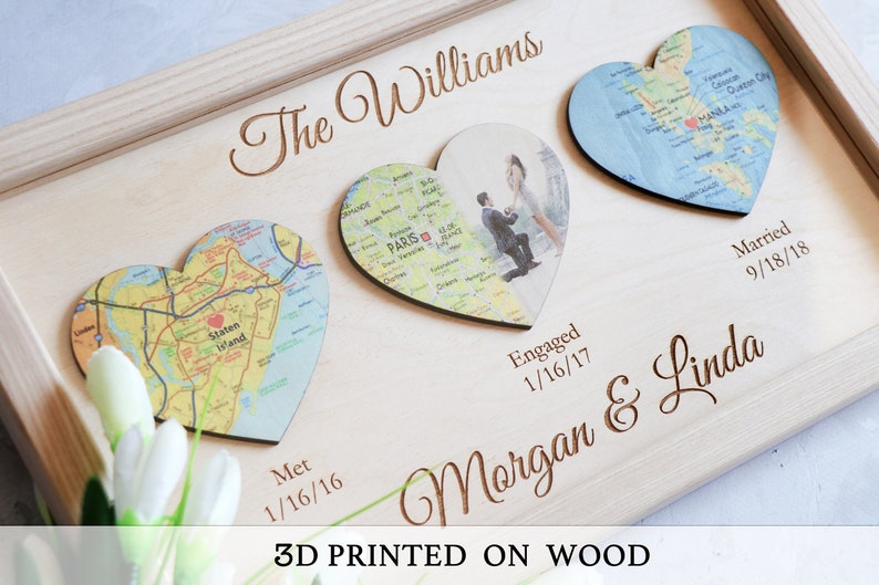 personalized art for newlyweds