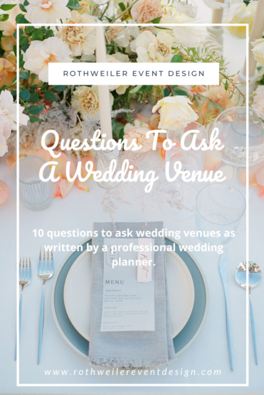 10 Important Questions To Ask A Wedding Venue - Blog