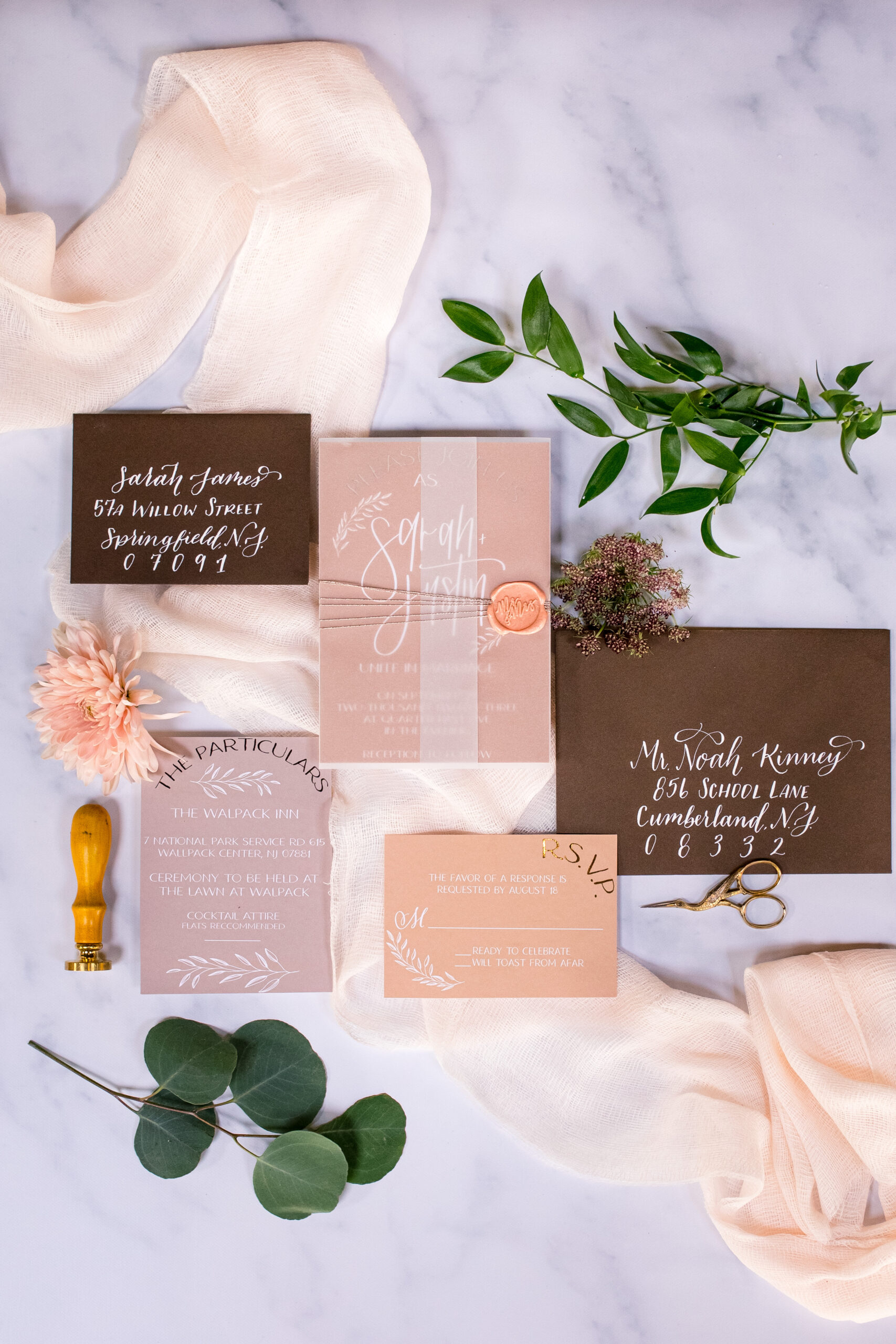 boho chic wedding invitations