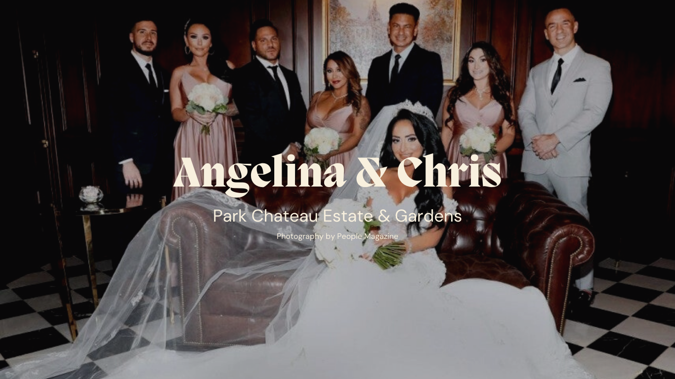 angelina from jersey shore her wedding