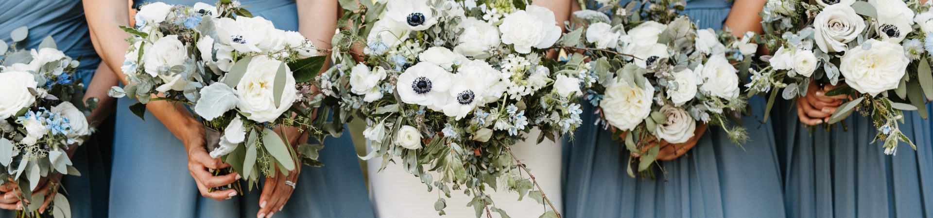 bridesmaid color blue