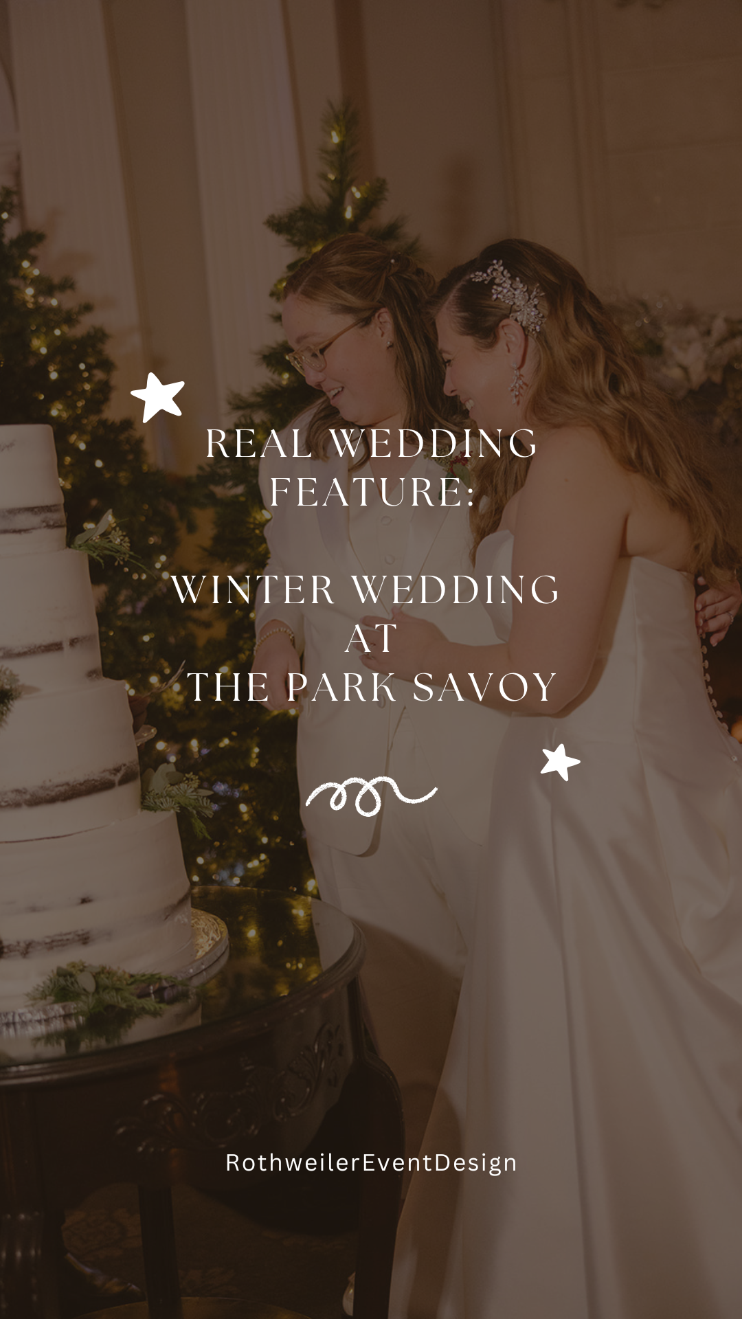 blog cover about a winter wedding at the park savoy in nj