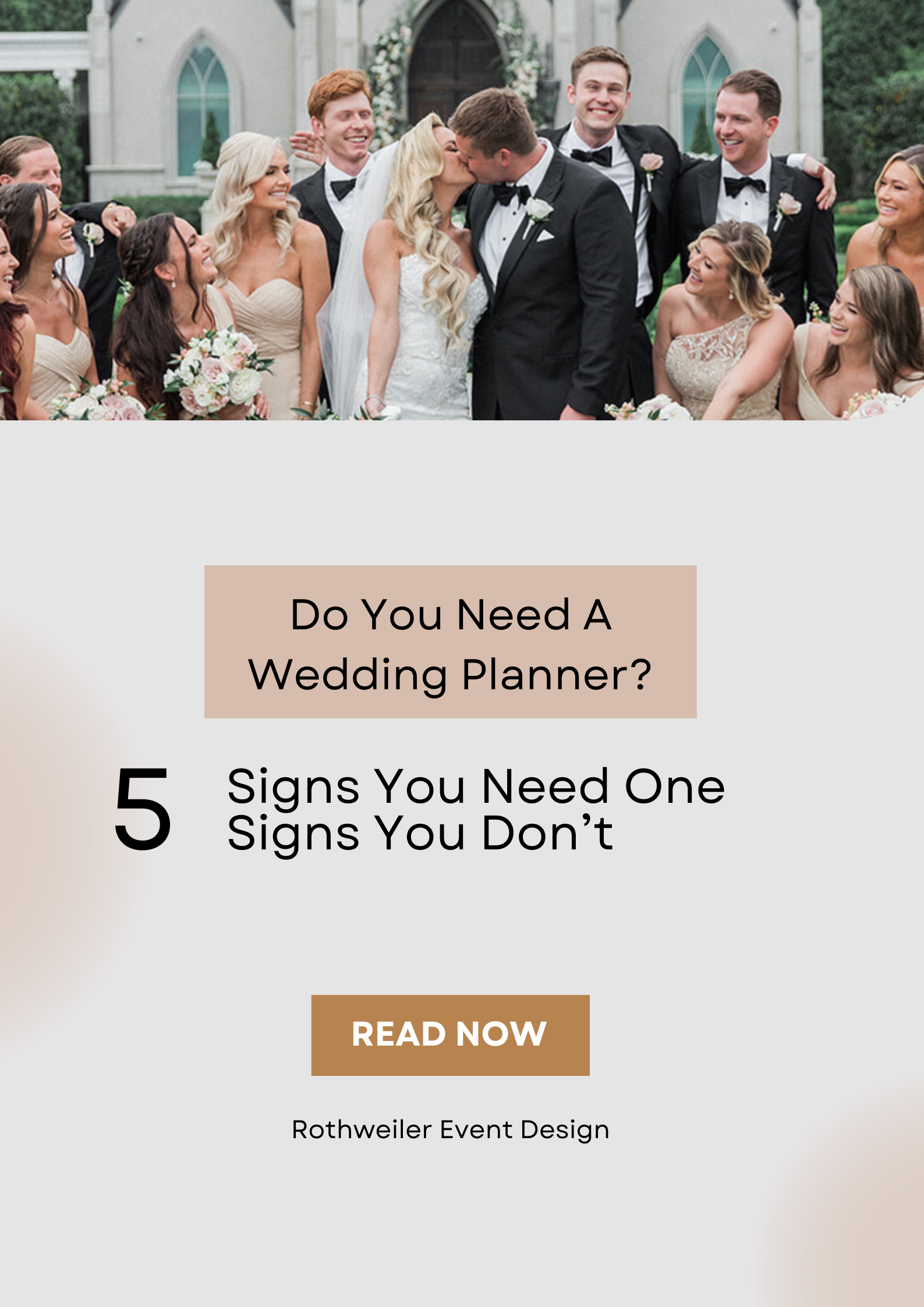 blog cover how do you know if you need a wedding planner or not