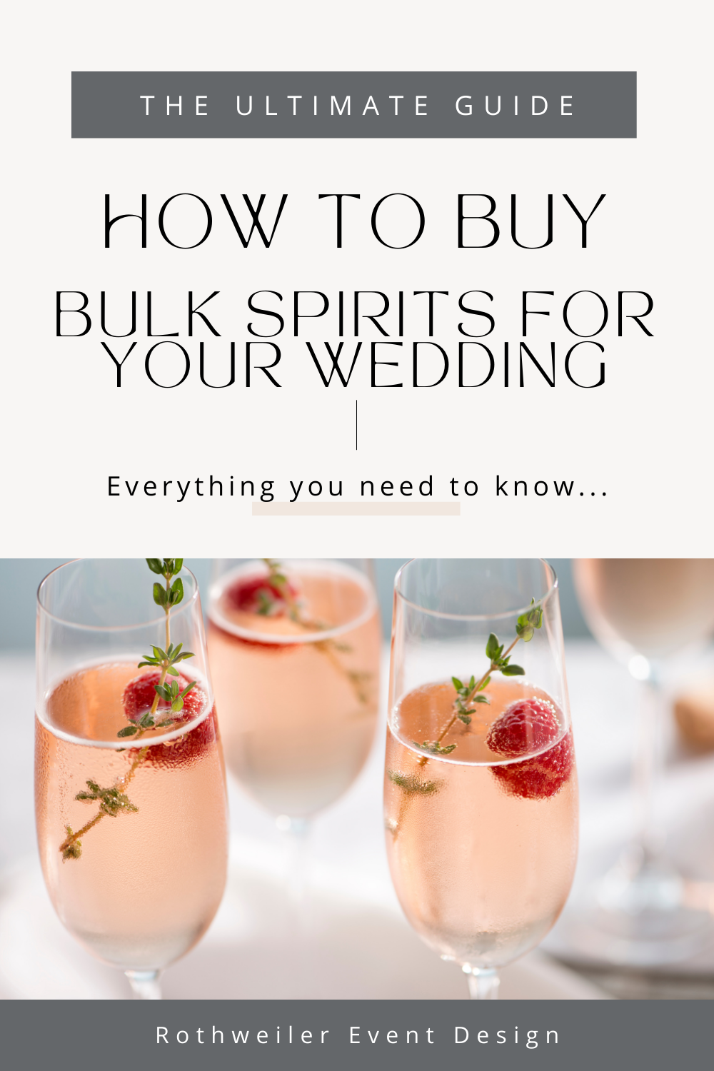 blog about how to buy bulk spirits for your wedding